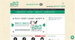 Desktop Screenshot of newenglandpetexpo.com